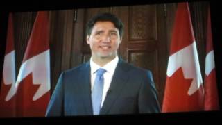 Canada 55 Games  Opening Ceremony Remarks Prime Minister Justin Trudeau [upl. by Brass]