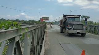 Haïti  Pont sur la rivière Rouyonne Léogâne sur la RN2  Projet de réparation  TechniplanCeCom [upl. by Jenkins222]