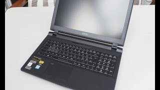 Schenker XMG U507 Clevo P751DM2G Laptop Review [upl. by Sinnoda]