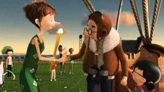 Lloyds TSB cinema ad  The Journey to London 2012 [upl. by Dazhehs]