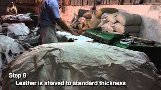 The Leather Tanning Process [upl. by Sinaj]