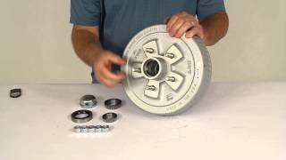 etrailer  Dexter Axle Trailer Hubs and Drums  Hub with Integrated Drum  824750UC3 Review [upl. by Anglim]