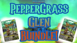 Wizard101 NEW Peppergrass Glen Bundle [upl. by Fraya478]