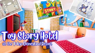 Tokyo Disneys Toy Story Hotel Review  FULL TOUR with Everything You Need To Know [upl. by Elleirbag387]