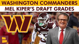 Mel Kiper’s 2023 NFL Draft Grades For The Washington Commanders [upl. by Mckenna244]