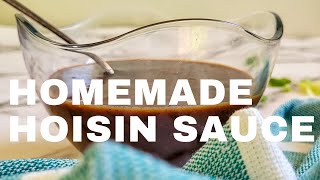 HOMEMADE HOISIN SAUCE HOISIN SAUCE RECIPE [upl. by Cadmann]