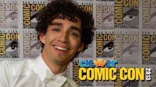 Robert Sheehan Talks Simon amp Winning Role in The Mortal Instruments at 2013 ComicCon [upl. by Maida]