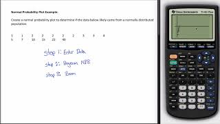 Normal Probability Plot Tutorial [upl. by Ellimahs]