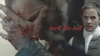 hurts like hell  Thomas HamiltonJames Flint  Black Sails [upl. by Segroeg623]