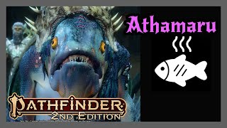 Athamaru Ancestry from HOWL OF THE WILD Amphibious Eel Fish Ancestry like Kuo Toa Pathfinder 2e [upl. by Lucine]