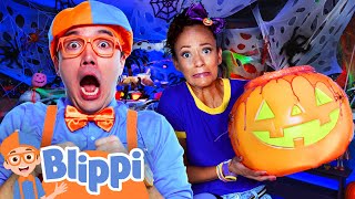 Blippi’s TrickorTreat Halloween Adventure 🎃🕷️  Spooky Fun and Educational Videos for Kids [upl. by Vashtee969]