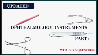 Ophthalmology Instruments  PART 1 [upl. by Cory565]