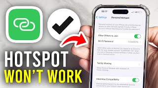 How To Fix iPhone Hotspot Not Working  Full Guide [upl. by Bensky]