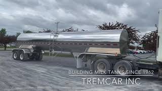 Transport Milk Tank Trailer 6200 USG [upl. by Cacka975]