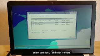 how to install and partition Windows 7 [upl. by Clower]