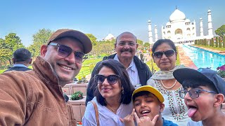 Taj Mahal trip with parents [upl. by Thurlow]