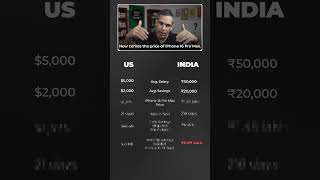 iPhone 16 ke liye kitni karni hogi SAVINGS US vs India  Ankur Warikoo shorts [upl. by Eceirtal]