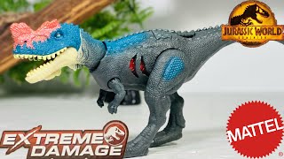 Mattel Extreme Damage Genyodectes serus Review Jurassic World Dominion [upl. by Namharludba]