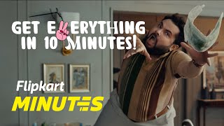 Introducing Flipkart Minutes Get everything in just 10 mins 🚀 [upl. by Anitsahs]