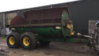 Fraser 16t muck spreader [upl. by Schonfield]