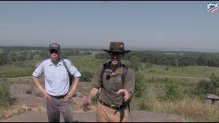 Little Round Top at Gettysburg Battlefield Live [upl. by Rains]