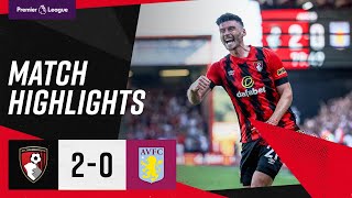 Lerma and Moore inspire Villa win 🔥  AFC Bournemouth 20 Aston Villa [upl. by Sylvester]