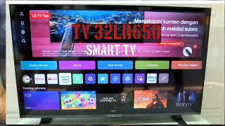 REKOMENDASI TV LENGKAP LG 32LR650BPSA [upl. by Lirrehs600]