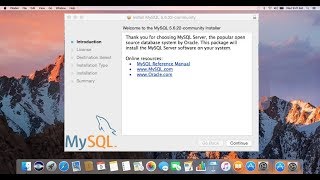 Install MySQL and Set MySQL root user password on Mac OS X [upl. by Dasi]