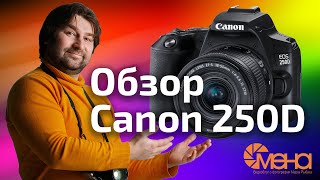 Обзор Canon 250D камера для начинающего видеографа отзывы на Pleerru [upl. by Enia]