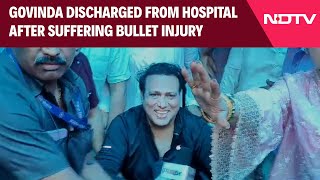 Govinda Discharged  Govinda Discharged From Hospital After Suffering Bullet Injury amp Other News [upl. by Nnayllehs379]