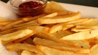 French Fries  How to Make Crispy French Fries [upl. by Eissel588]