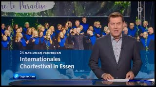 Tagesschau vom 14092024  Gospelkirchentag Essen [upl. by Glanti]