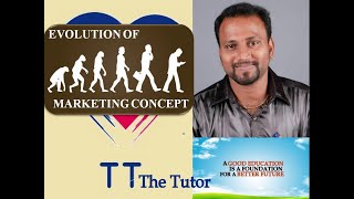 Evolution of Marketing Concept  Marketing Orientation  Marketing Concept [upl. by Hedvige594]