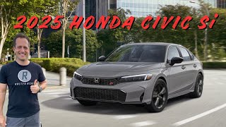 Is the 2025 Honda Civic Si the BEST new compact sport sedan to BUY [upl. by Rebmetpes]