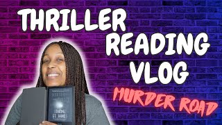 Kindle Thriller Reading Vlog  Murder Road by Simone St James [upl. by Yvel]