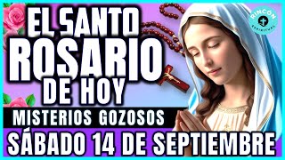 Santo Rosario Corto de hoy Sábado 14 de Septiembre Misterios Gozosos🌸santorosariodehoycorto [upl. by Gierk]