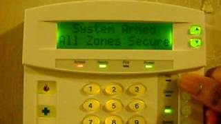 GE NetworX NX4V2 Home Alarm Security System Siren Test [upl. by Airual]