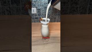 RECETTE RAMADAN PARTIE 8  MILKSHAKE BANANES DATTES AMANDES ET FLOCONS D’AVOINES 🍌🤌🏼 ramadan [upl. by Bronson]