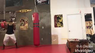 Training Taboada Balintawak boxing concepts [upl. by Croix]