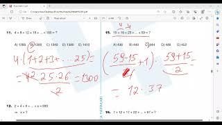 Puza Math 1 Sayılar Test 1 2 3 [upl. by Nailil]