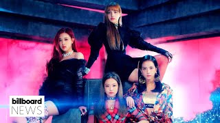 BLACKPINK’s ‘DduDu DduDu’ Music Video Hits 2 Billion Views on YouTube  Billboard News [upl. by Susumu306]