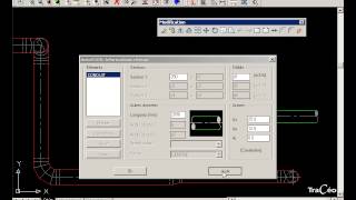 Tutoriel AUTOFLUID 10  2009  Structure dun conduit aéraulique ou hydraulique [upl. by Ttennej]