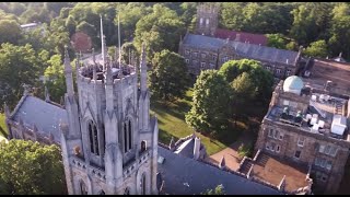 DRONE VIDEO OF SEWANEE TN  UNIVERISTY OF THE SOUTH [upl. by Leuqcar]