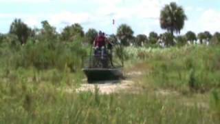 Airboating LAKE OKEECHOBEE [upl. by Nashbar]