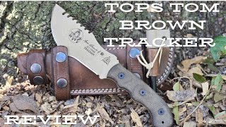 Tops Tom Brown Tracker Review Plus Knife Giveaway [upl. by Knowles]