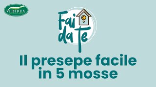 TUTORIAL IL PRESEPE FACILE IN 5 MOSSE [upl. by Longerich8]