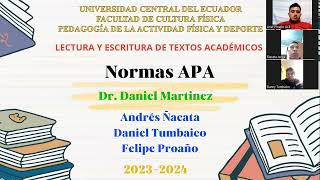 Normas APA 7ma Edición  Lectura de Textos Académicos [upl. by Granthem841]