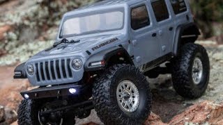 Axial Scx24 Jeep Rubicon V3 y remolque Unboxing Review y comparativa [upl. by Leonerd]