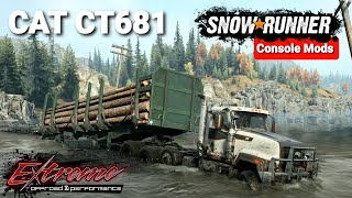 SnowRunner New Console Mods Caterpillar CAT CT681 New Vehicles Phase 4 Update [upl. by Alikat]