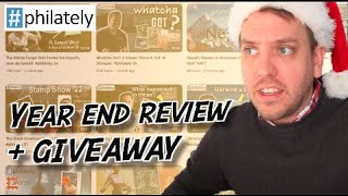 2022 Year End Review GIVEWAY philately 35 [upl. by Johnston]